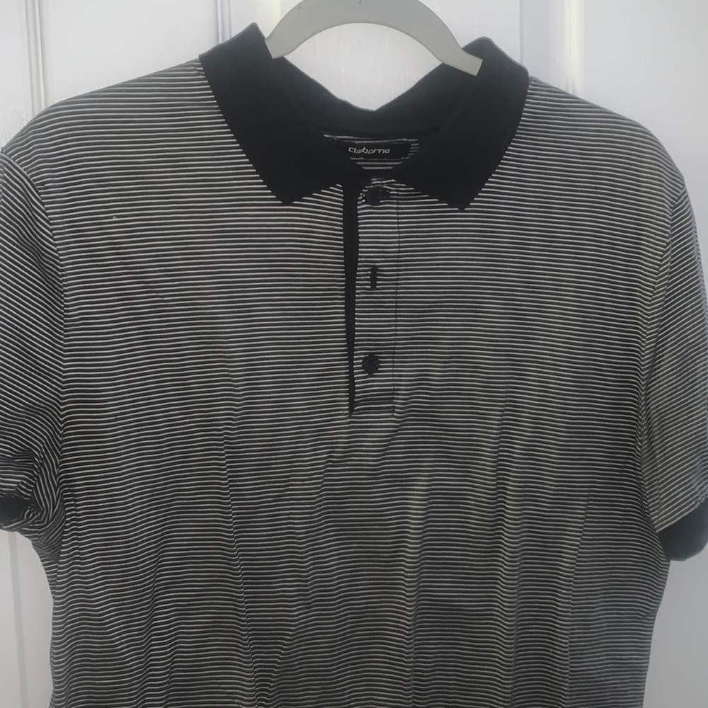 Striped polo